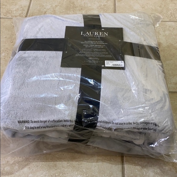 Ralph Lauren Blanket KING - Picture 8 of 10